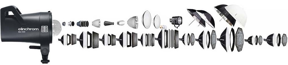 Breites Sortiment an Elinchrom Lichtformern Breites Sortiment an Elinchrom Lichtformern
