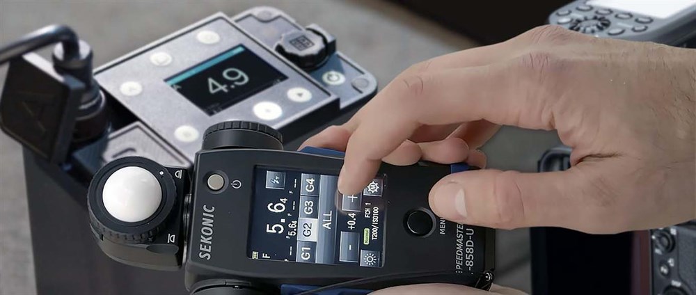 Sekonic Belichtungsmesser mit Skyport-Funk