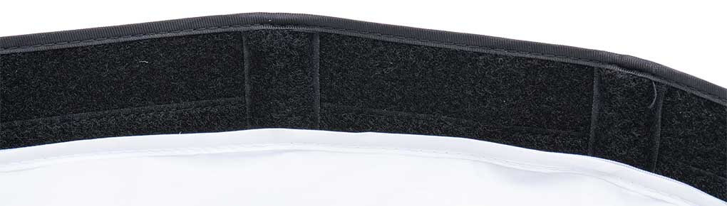 Hooded front diffuser