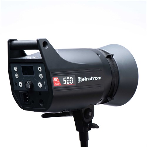 Elinchrom ELC Pro HD 500 has a robust and compact construction