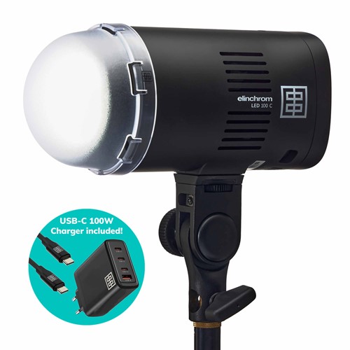 Elinchrom LED 100 C LED Light Kit with Ladegerät