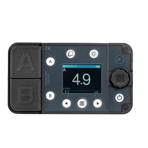 Intuitive control panel with OLED display