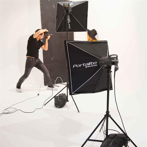 Studio flash for in-house production
