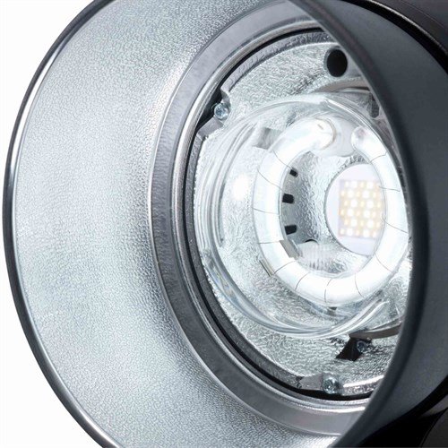 Provides high light output and even light distribution