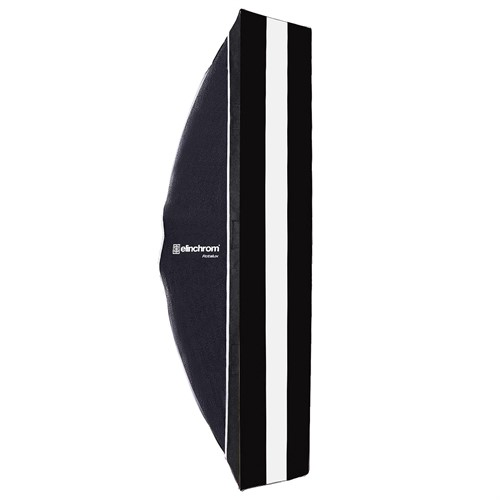 With softbox (not included)