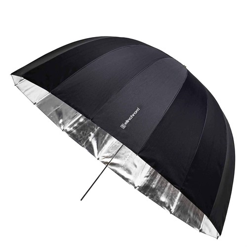 Deep Umbrella Silver 105cm