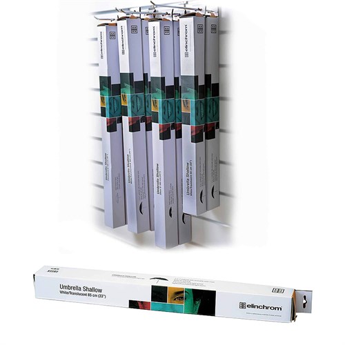 Elinchrom Umbrellas finns i flera former and ytor