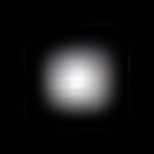 Gathers light to a point with soft shadow transition