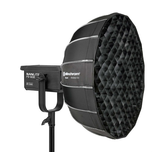 Fits LED lights, studio flashes with Bowens/S-mount