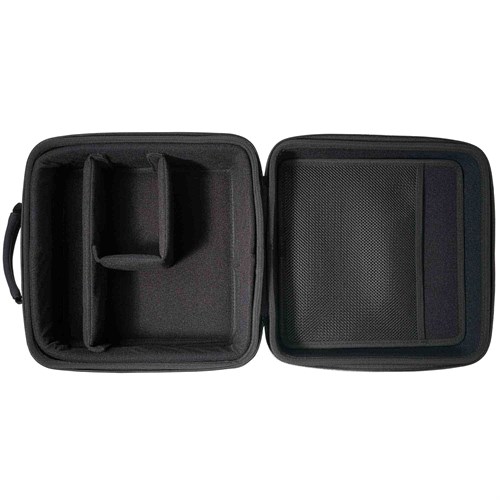 Semi-hard bag with removable padded dividers