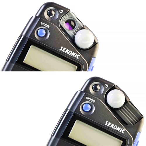 Removable diffuser for incident or direct measurement