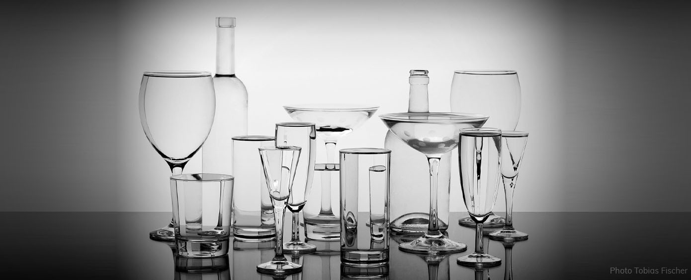 Elinchrom Studio Light - Images of glass